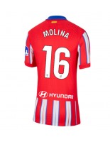 Atletico Madrid Nahuel Molina #16 Domácí Dres pro Dámské 2024-25 Krátký Rukáv